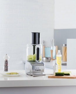 [RESIGILAT] Robot multifunctional MAGIMIX Le Mini Plus, 400W, Motor profesional cu 30 ani garantie, 2 boluri (1.7L/0.5L), Viteza automata, Fabr. in Franta, Crom - Img 2