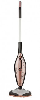 Aspirator vertical cu fir Fakir Darky 2 in 1 vertical si de mana, 1 l, 800 W, Duza speciala parchet, Roz - Img 3