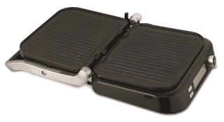Gratar electric Fakir Grill Expert Smart, 2100W, 7 programe, Indicator gatire, Senzor automat, Deschidere 180°, 3 nivele de gatire carne, Placi detasabile, Argintiu - Img 3