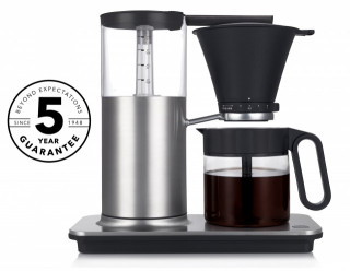 [RESIGILAT] Cafetiera Wilfa Classic CM6S-100, Temperatura constanta 94°C, 1550W, 1 L, 10 cesti, Mentinere cald 40 min, Control debit apa, Inox