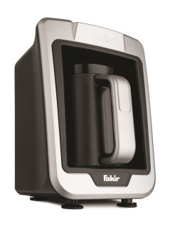 Aparat cafea turceasca Fakir Kaave Trio Cafea&Lapte, Luminasense Technology, 735W, Capacitate 280ml (1-4 cesti), Control digital, Avertizare sonora, Argintiu - Img 2