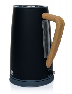 Fierbator electric Wilfa Spring WKR-2000B 2000W, 1.7 L, Inox, Maner lemn, Negru - Img 2