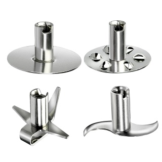 Mixer BAMIX Baking 200W, 4 lame, SliceSy, Procesor, Motor profesional, Vas 1000ml, Vas 600ml, Vas 400ml, Stand Swissline, Alb - Img 7
