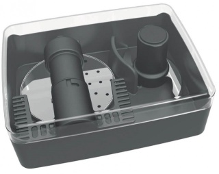 [RESIGILAT] Robot multifunctional MAGIMIX Le Mini Plus, 400W, Motor profesional cu 30 ani garantie, 2 boluri (1.7L/0.5L), Viteza automata, Fabr. in Franta, Crom - Img 3