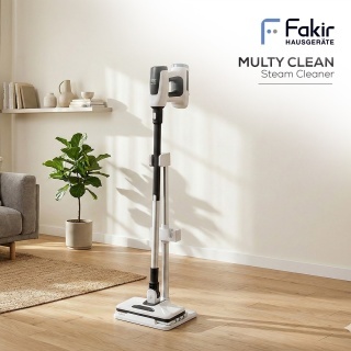 Aparat de curatat cu abur Fakir Multy Clean 1500 W, 2-in-1, 16 accesorii, 380ml, 25 min, Alb - Img 3