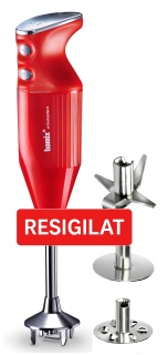 BAMIX PRIME 250W, 2 Viteze, Motor profesional, 3 Lame, Rosu - PRODUS RESIGILAT - Img 1