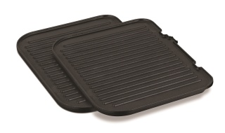 Gratar electric Fakir Grill Expert Smart, 2100W, 7 programe, Indicator gatire, Senzor automat, Deschidere 180°, 3 nivele de gatire carne, Placi detasabile, Argintiu - Img 6