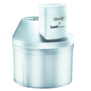 Mixer BAMIX Baking 200W, 4 lame, SliceSy, Procesor, Motor profesional, Vas 1000ml, Vas 600ml, Vas 400ml, Stand Swissline, Alb - Img 8