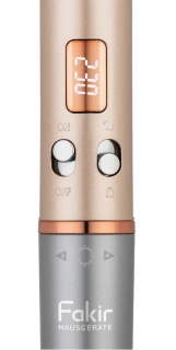 Placă de îndreptat părul Fakir Glow Keratin, 44W, Plăci 3D ceramice mobile cu Keratină și Ulei de nucă de cocos, Ionizare, 12 setări temp. (120°C-230°C), Afișaj digital LED, Încălzire rapidă în 40 secunde, Oprire automată, Cablu 360°, 2.5m, Roz metalizat - Img 4