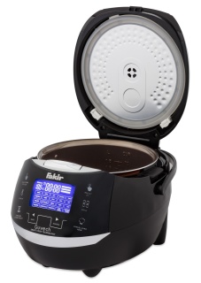 [RESIGILAT] Multicooker Fakir Guvech, 20 de programe incl. Abur si Sous-vide, 1000W, 5 L, Timer 24 h, Afisaj LCD si control Touch, Negru - Img 2