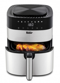 Airfryer/Friteuza cu aer cald Fakir Uno Chefry 5L, 1750W, Ecran digital, 200 °C, 8 programe de gatire presetate (inclusiv deshidratare), Timer, Negru - Img 5