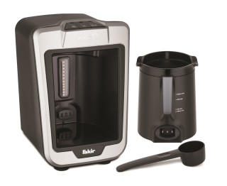 Aparat cafea turceasca Fakir Kaave Trio Cafea&Lapte, Luminasense Technology, 735W, Capacitate 280ml (1-4 cesti), Control digital, Avertizare sonora, Argintiu - Img 5
