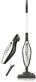 Aspirator multifunctional cu fir Fakir Starky 2 in 1 vertical si de mana, 1 l, 800 W, Perie multifunctionala, Argintiu/negru - Img 1