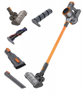 Aspirator vertical 2in1 Fakir INOVATOR X 7269, Perie electrica, 25,9 V, 350W, 44 min autonomie, Putere automata, Ecran LED touch, HEPA, Iluminare LED perie, 500 ml - PRODUS RESIGILAT - Img 9