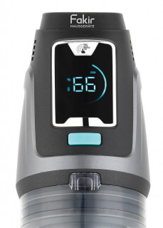 Aspirator vertical si mop Fakir Bolt X Plus Aqua 8472, 550W, 28,8 V, HEPA13 (filtrare 99.9%), autonomie max 1h, 4 trepte de filtrare, Tub flexibil, Ecran LED touch, Recipient praf 600ml, Acumulator detasabil, Perie cu LED, Negru - Img 7