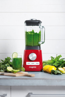 Power Blender 4 MAGIMIX, 1300 W, 22,000 rpm, vas din sticlă 1,8 L, 3 ani garanție, roșu - Img 7