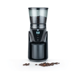 Rasnita de cafea Wilfa Balance CG1B-275, 165 W, 275 g, 31 trepte, afisaj LCD cu timer, protectie UV, Negru - Img 1