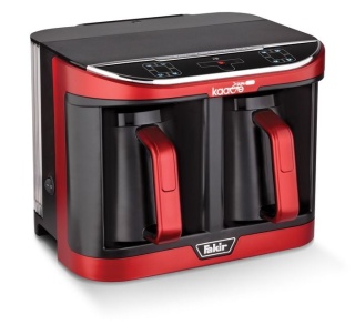 Aparat preparare cafea turceasca Fakir Kaave Dual Pro, 1470 W, Control digital, 2.3L, Luminasense Technology, Rosu, PRODUS RESIGILAT - Img 3