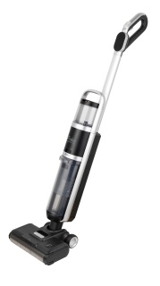 Aspirator cu spalare Fakir WD7 Pure Clean (Mop+Aspirator), 300W, Acumulatori 28.8V Li-Ion, 40 min autonomie, HEPA H10, Afisaj LCD, Perie electrica/mop, Auto-curatare, Alb - Img 2