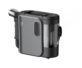 Aspirator cu spalare si abur Fakir PR 7020 2000W pt. canapele, fotolii, mochete, tapiterie auto si alte textile, curata pete (54°C) si igienizeaza (97°C), cablu 5m, 1.6 L, injectie extractie, Gri - Img 7