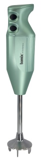 Mixer BAMIX Jubilee Edition 200W, 3 lame, Procesor, Motor profesional, Vas 600ml, Vas 400ml, Perie intretinere, Stand DeLuxe, Verde Olive - Img 2