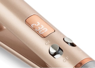 Placă de îndreptat părul Fakir Glow Keratin, 44W, Plăci 3D ceramice mobile cu Keratină și Ulei de nucă de cocos, Ionizare, 12 setări temp. (120°C-230°C), Afișaj digital LED, Încălzire rapidă în 40 secunde, Oprire automată, Cablu 360°, 2.5m, Roz metalizat - Img 6