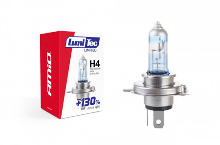 Bec halogen H4 12V 60 / 55W LumiTec LIMITED + 130%