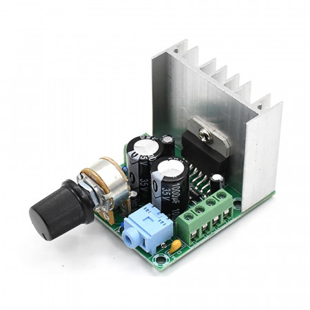 Kit amplificator Stereo, putere 2 x 15W, TDA7297