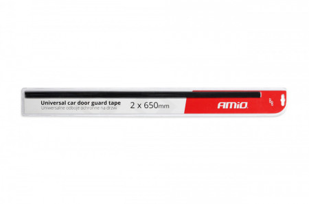 Ornament negru de protectie pentru usa tip U (2 x 65cm)
