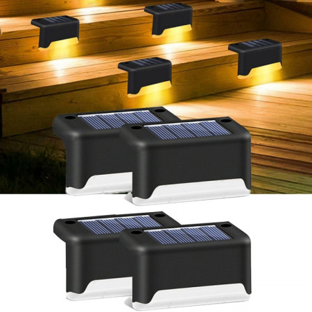 Set 4 x Lampa Solara estetica exterioara pentru GARD sau SCARI