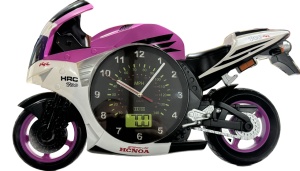 Ceas de perete in forma de motocicleta Honda CBR - Img 1