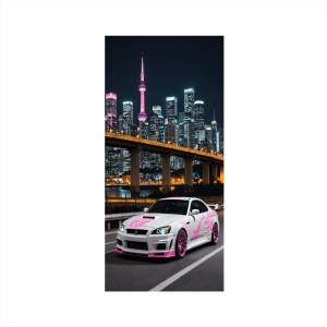 Folie imprimata color pentru decor Frigider, dimensiune 200 x 90cm, model: AVX-FR06 - Img 2