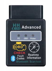 Interfata diagnoza auto OBD2 ELM 327 BT, conectare prin Bluetooth