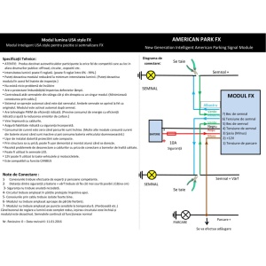 Modul pozitie si semnalizare Model "US STYLE", alimentare 12V - Img 4