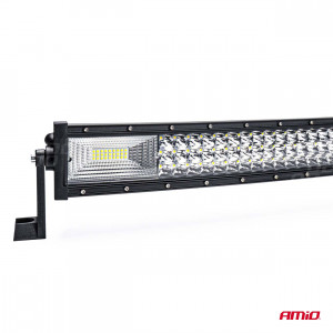Proiector LED BAR model "CURBAT" pentru Off-Road, ATV, SSV, putere 324 W, culoare 6500K, tensiune 9-36V, dimensiuni 520 x 80 x 84 mm - Img 2
