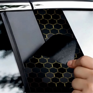 Set 2 stickere decorative pentru stalpii usilor, print autoadeziv de inalta rezolutie, dimensine 2 buc x 50 x 22 cm , cod: AVX-SSU-04 - Img 3
