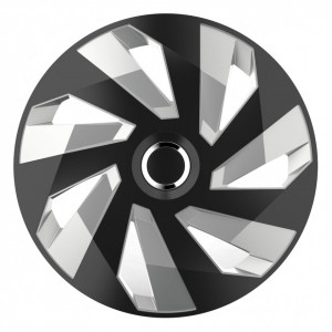 Set 4 capace roti model VECTOR RC 14" - SILVER & BLACK