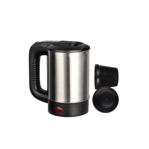 Termos electric, fierbator auto cu 2 cani, alimentare 12V, putere 250W, volum 500ml - Img 3