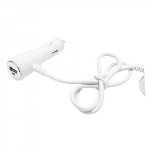 Adaptor bricheta auto tripla 12/24V, iluminata LED, cu intrerupator individual si 1 port USB, 5V, 2.1A - Img 6