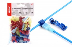 Cuplaje electrice pentru imbinari rapide de tip T, mix cutie de 30 buc