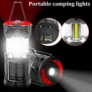 Lampa Turistica LED, 3in1, extensibila, 4 moduri de lucru (cort, tabara, camping, rulota, calatorii, expeditii) - Img 2