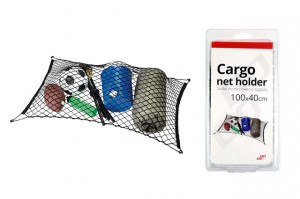 Plasa de bagaje elastica cu suporti de montaj, dimensiune 100 x 40 cm - Img 2