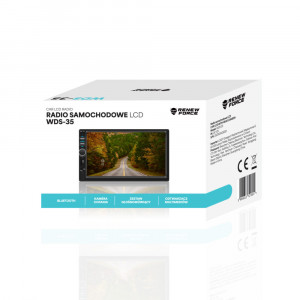 Player Video Auto dimensiune 2DIN, + Camera Marsarier INCLUSA, TouchScreen de 7 inch, 4 x 50W, model WDS-30 cu Bluetooth, Handsfree, Radio, MP3, WMA, MP4, AUX, Card, Telecomanda - Img 5