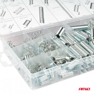 Set 200 arcuri de compresie si extensie de diferite dimensiuni pentru reparatii - Img 2