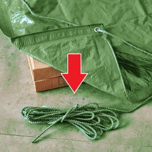 Sfoara rasucita pentru fixare prelata, 6mm x 25m - Img 1