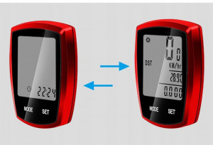 Vitezometru Digital, wireless, waterproof, pentru bicicleta cu roti intre 14 - 29 inch, model AVX-WT-YS-589 - Img 5