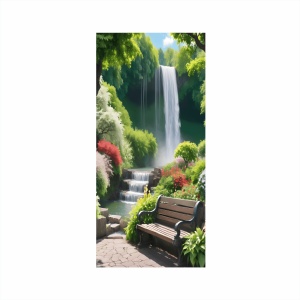 Folie imprimata color pentru decor Usa, dimensiune 200 x 90cm, model: AVX-DR28 - Img 2