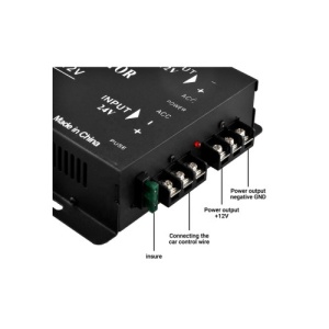 Invertor 100A 24V-12V varf putere 100A consum continuu 60A - Img 4