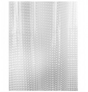 Perdea de dus semitransparenta din PEVA, dimensiune 180 x 180 cm - Img 3