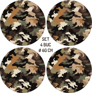 Set 4 Folii Imprimate Outdoor cu EcoSolvent, autoadezive, pentru decorarea jantelor auto, dimetru 60 cm, model FJT-10 - Img 4